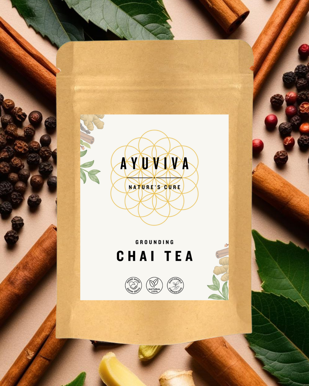 GROUNDING - Chai Tea - 30 bags