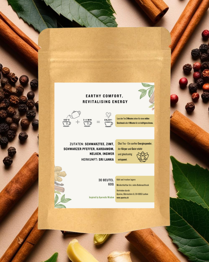GROUNDING - Chai Tea - 30 bags