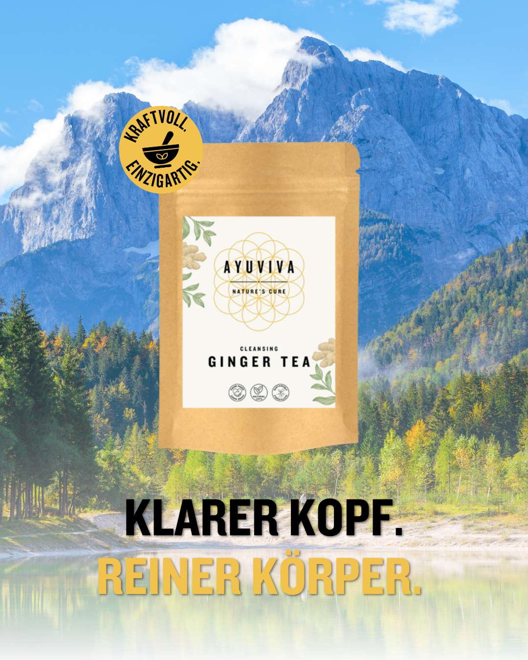 CLEANSING - Ginger Tea - 30 Beutel